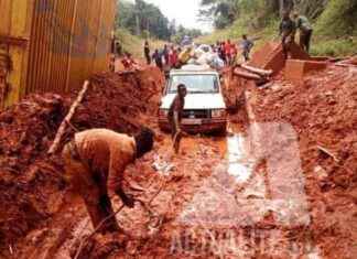 Deteriorated RN4 Road Section Luna-Komanda in Ituri, Unusable for Vehicles deteriorated-rn4-road-section-luna-komanda-in-turi-unusable-for-vehicles