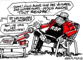 Corneille Nangaa: CENI to Rebellion in Caricature corneille-nangaa-cen-to-rebellion-in-caricature