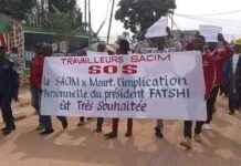 Protest by SACIM Agents in Mbuji-Mayi over Company Crisis protest-by-sacm-agents-in-mbuji-mayi-over-company-crisis