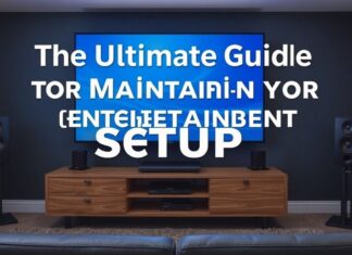 The Ultimate Guide to Maintaining Your Entertainment Setup: From Screens to Sound Systems The Ultimate Guide to Maintaining Your Entertainment Setup: From Screens to Sound Systems