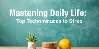 Mastering Daily Life: Top Techniques for Stress Relief Mastering Daily Life: Top Techniques for Stress Relief